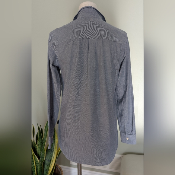 Patagonia Women's Top Tunic Grey Organic Cotton Blend Long Sleeve Size M - Picture 4 of 16